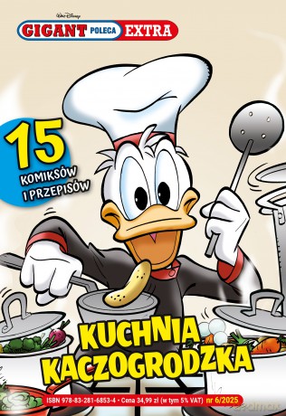 Kuchnia kaczogrodzka. Gigant Poleca Extra (Tom 6/2025) [KOMIKS]