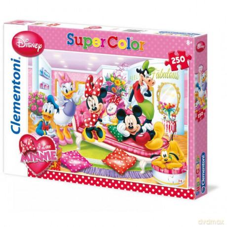 Clementoni 250 El. I Love Minnie (Myszka Mini) Disney [PUZZLE]