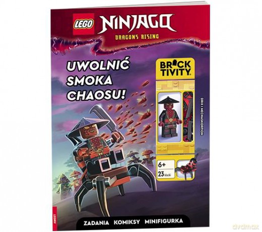 Lego Ninjago Uwolnić Smoka Chaosu! LNC-6739 [KSIĄŻKA]