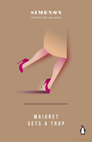 Maigret Sets a Trap wer. angielska - Georges Simenon [KSIĄŻKA]