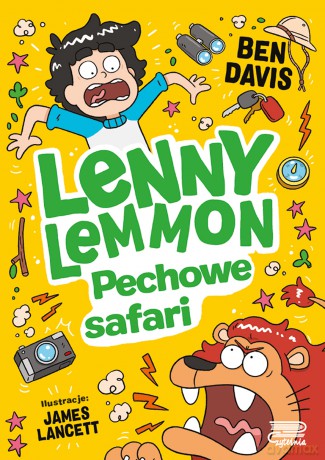 Pechowe safari. Lenny Lemmon (Tom 4) - Ben Davis [KSIĄŻKA]