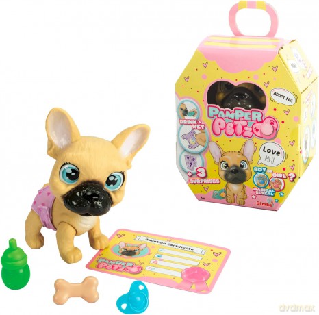 Pies Pamper Petz Buldog francuski 15cm