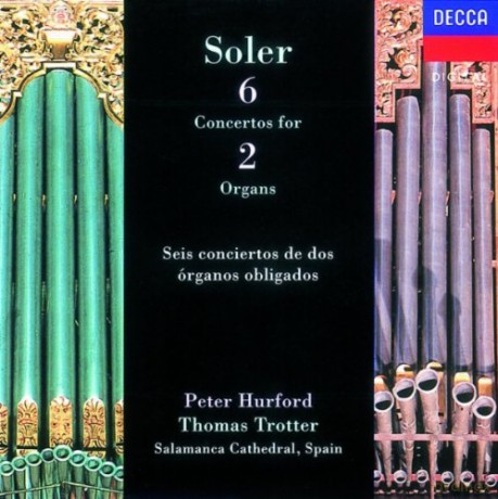 Trotter/Hurford: Soler: 6 Ctos For 2 Organs [CD]