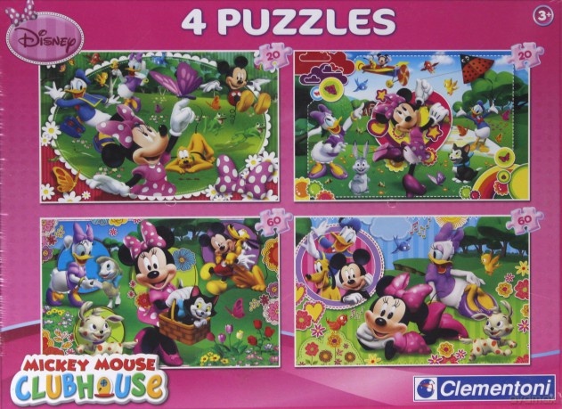 CLEMENTONI 2x20 2x60 el. Mmch [PUZZLE]