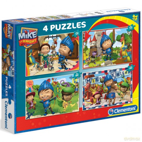 Clementoni 2x20 2x60 El. Rycerz Mike [PUZZLE]