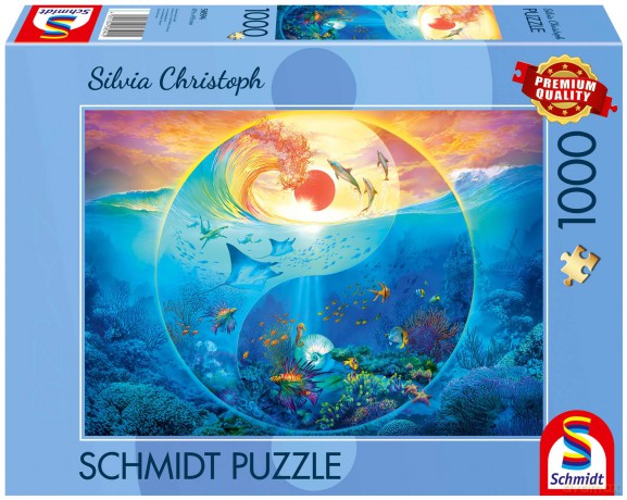 SCHMIDT 1000 el. PQ Silvia Christoph W krainie morskich zwierząt 113655 [PUZZLE]