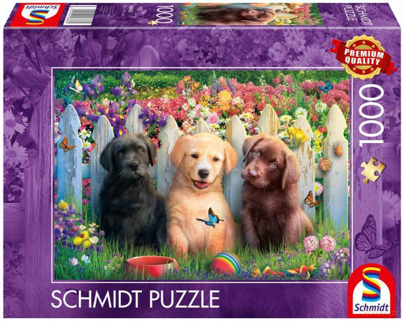 SCHMIDT 1000 el. PQ Słodkie szczeniaki 113690 [PUZZLE]