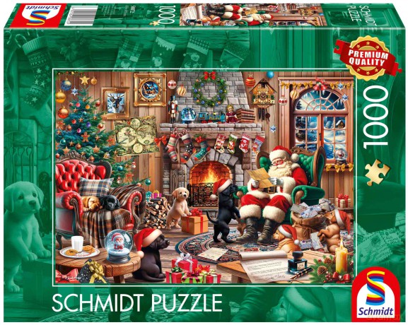 SCHMIDT 1000 el. PQ Święty Mikołaj czyta listy 113679 [PUZZLE]