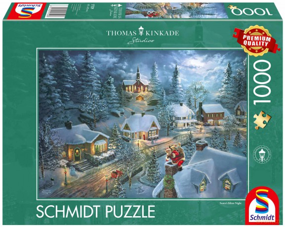 SCHMIDT 1000 el. PQ T. Kinkade Cicha noc 113667 [PUZZLE]