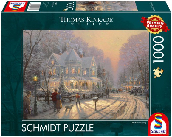 SCHMIDT 1000 el. PQ T.Kinkade Świąteczne spotkanie 113668 [PUZZLE]
