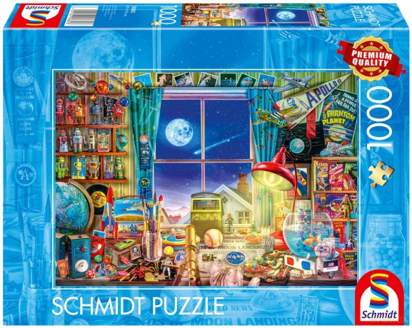 SCHMIDT 1000 el. PQ W drodze na księżyc 113689 [PUZZLE]