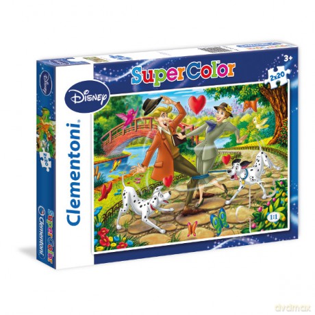 Clementoni 2x20 El. Disney [PUZZLE]