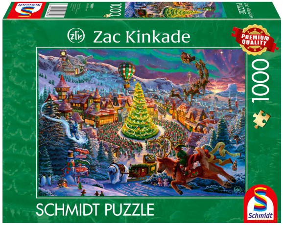 SCHMIDT 1000 el. PQ Zac Kinkade Biegun północny 113660 [PUZZLE]