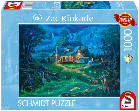 SCHMIDT 1000 el. PQ Zac Kinkade Nawiedzony dom 113658 [PUZZLE]
