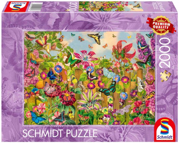 SCHMIDT 2000 el. PQ Ogród Motyli 113694 [PUZZLE]