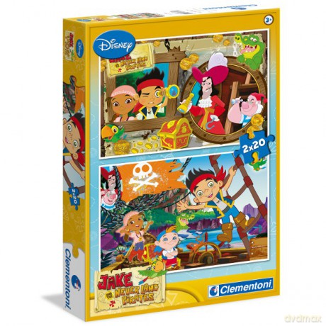Clementoni 2x20 El. Jake I Piraci [PUZZLE]