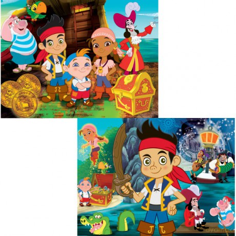 Clementoni 2x20 El. Jake I Piraci [PUZZLE]