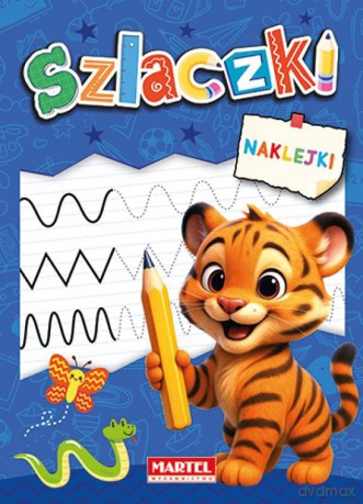 Szlaczki. Kolorowanka z naklejkami Edu [KSIĄŻKA]