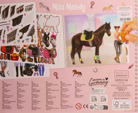 Zestaw Dress Me Up Big Miss Melody 13744A