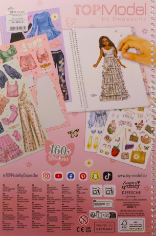 Zestaw Dress Me Up Big Top Model Summer Feeling 13833A