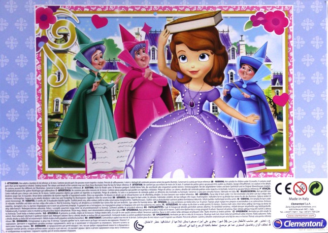 CLEMENTONI 2x20 el. Zosia Disney [PUZZLE]