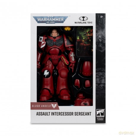 Blood Angel Assault Intercessor Sergeant Warhammer 40,000 Figurka 18 cm