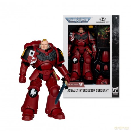 Blood Angel Assault Intercessor Sergeant Warhammer 40,000 Figurka 18 cm