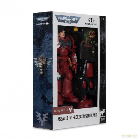 Blood Angel Assault Intercessor Sergeant Warhammer 40,000 Figurka 18 cm