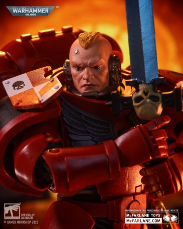 Blood Angel Assault Intercessor Sergeant Warhammer 40,000 Figurka 18 cm
