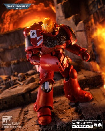 Blood Angel Assault Intercessor Sergeant Warhammer 40,000 Figurka 18 cm