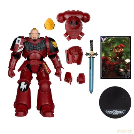 Blood Angel Assault Intercessor Sergeant Warhammer 40,000 Figurka 18 cm