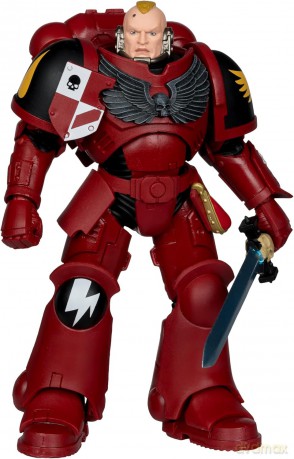 Blood Angel Assault Intercessor Sergeant Warhammer 40,000 Figurka 18 cm