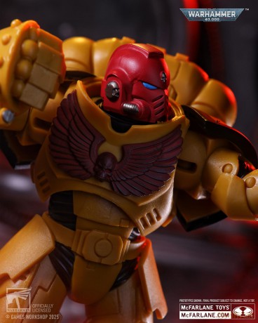 Imperial Fist Intercessor Sergeant Warhammer 40,000 Gold Label Figurka 18 cm
