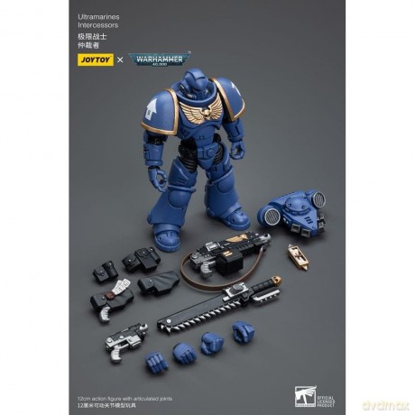 Ultramarines Intercessors Warhammer 40k 1/18 Figurka 12 cm