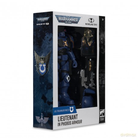 Ultramarines Lieutenant in Phobos Warhammer 40,000 Figurka 18 cm