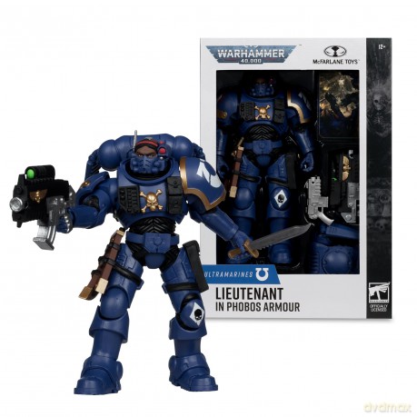 Ultramarines Lieutenant in Phobos Warhammer 40,000 Figurka 18 cm