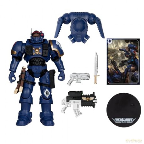 Ultramarines Lieutenant in Phobos Warhammer 40,000 Figurka 18 cm