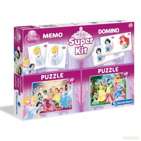 Clementoni 2x30 El. Memodomino Księżnic [PUZZLE]