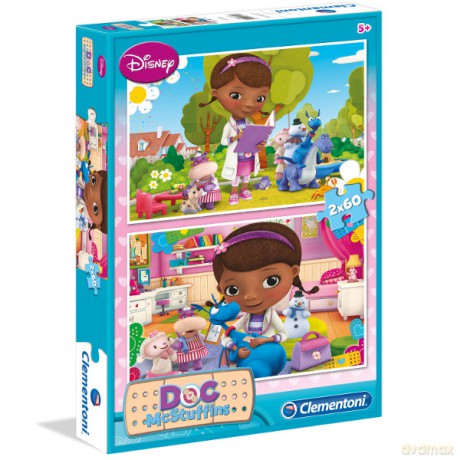 CLEMENTONI 2x60 el. Doc Mcstuffins [PUZZLE]