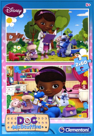 CLEMENTONI 2x60 el. Doc Mcstuffins [PUZZLE]