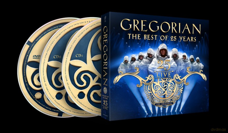 Gregorian: 25 Live - The Best Of 25 Years (digipack) [2CD]+[DVD]