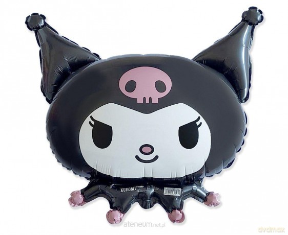 Balon foliowy Kuromi pakowany 61cm