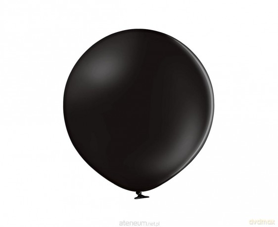 Balony Pastel Black 100szt