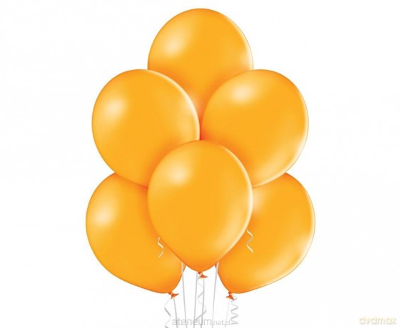 Balony Pastel Orange 50szt