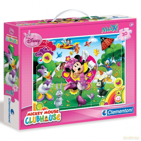 CLEMENTONI 30 el. Maxi Klub Myszki Miki [PUZZLE]