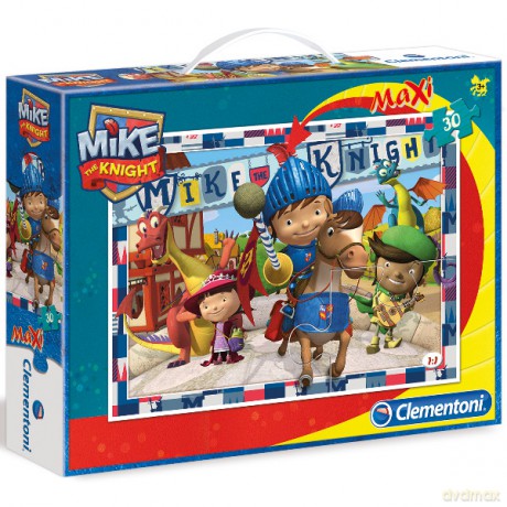 Clementoni 30 El. Maxi Rycerze Mike [PUZZLE]