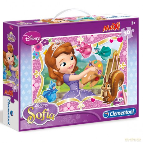Clementoni 30 El. Maxi Zosia Disney [PUZZLE]