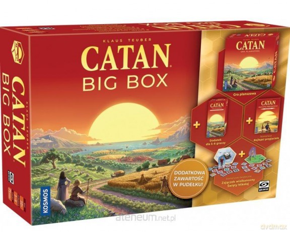Catan BIG BOX [GRA PLANSZOWA]
