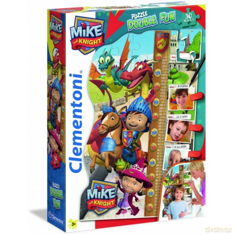 Clementoni 30el. Maxi Miarka Rycerz Mike [PUZZLE]