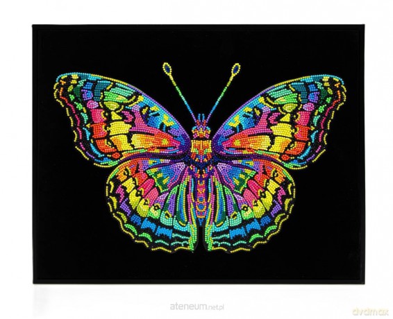 Diamond Dotz - Adults Flocked Neon Butterfly